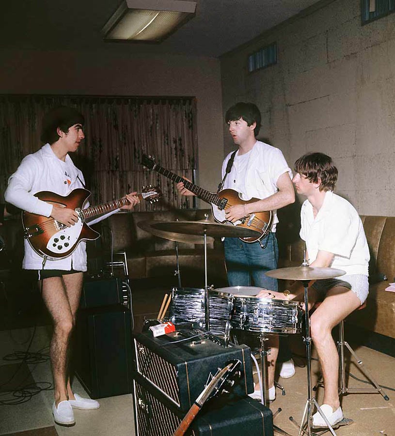 Редкие снимки «The Beatles»