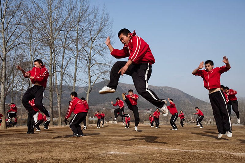 KungFu04 Кунг фу современного Шаолиня