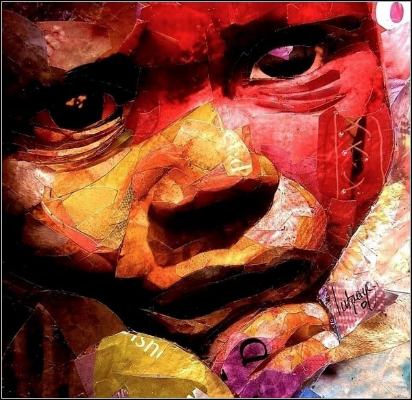 Южноафриканский художник рисует эмоциями