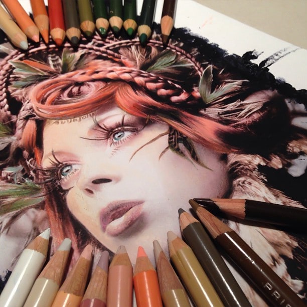 Hyperrealism with Pencil and Ink by Karla Mialynne