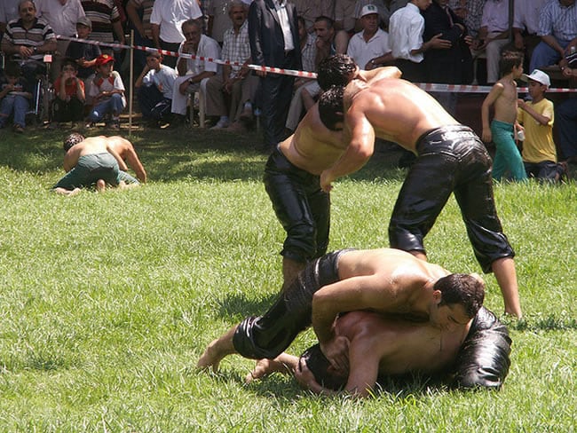 Kirpinar Oil Wrestling Tournament — Erdine, Turkey