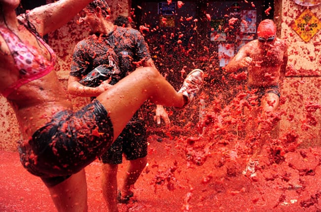 La Tomatina — Buñol, Spain