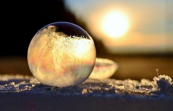 A+frozen+bubble.+-+The+30+Most+Amazing+Photos+Of+Frozen+Things+In+Honor+Of+The+Coldest+Morning+Of+The+21st+Century