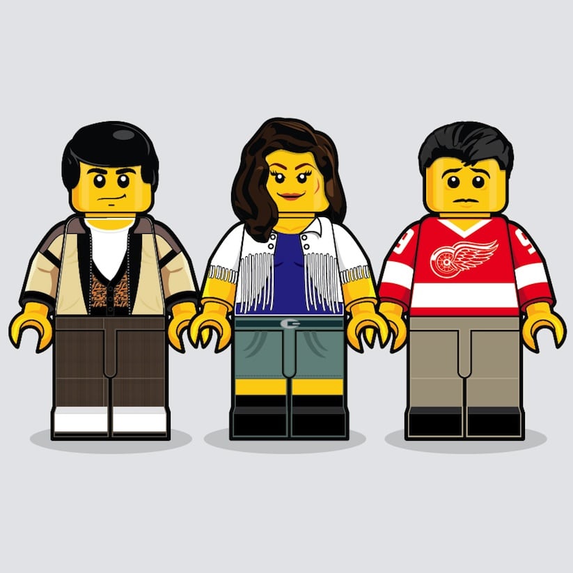 "80's Lego" - Iconic Movies Remembered In Lego Minifigures by Dan ...