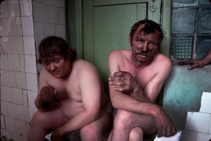 Miners, Novokuznetsk, 1991