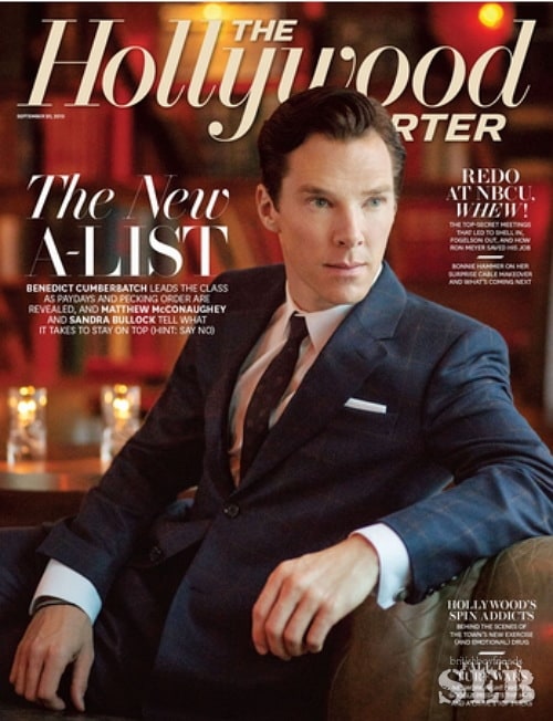 Benedict Cumberbatch for Hollywood Reporter | FREEYORK