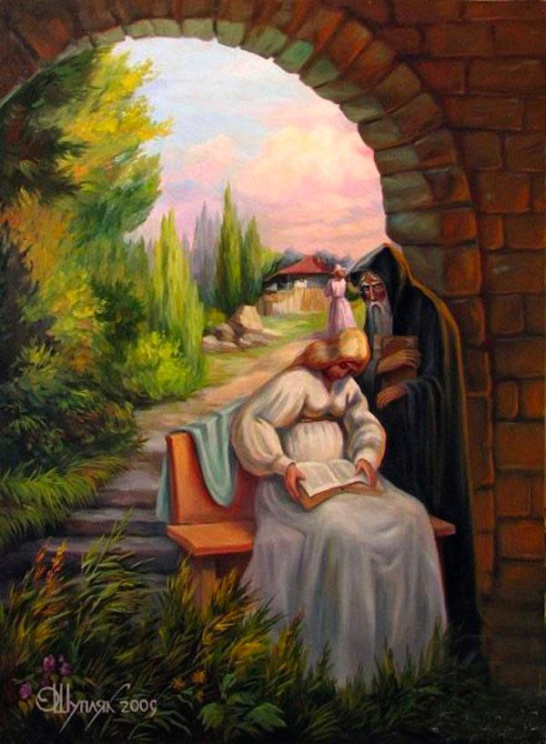 Optical Illusions by Oleg Shuplyak: Two Paintings in One ...