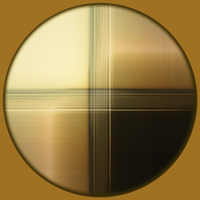 Digital Op Art Autumn Equinox