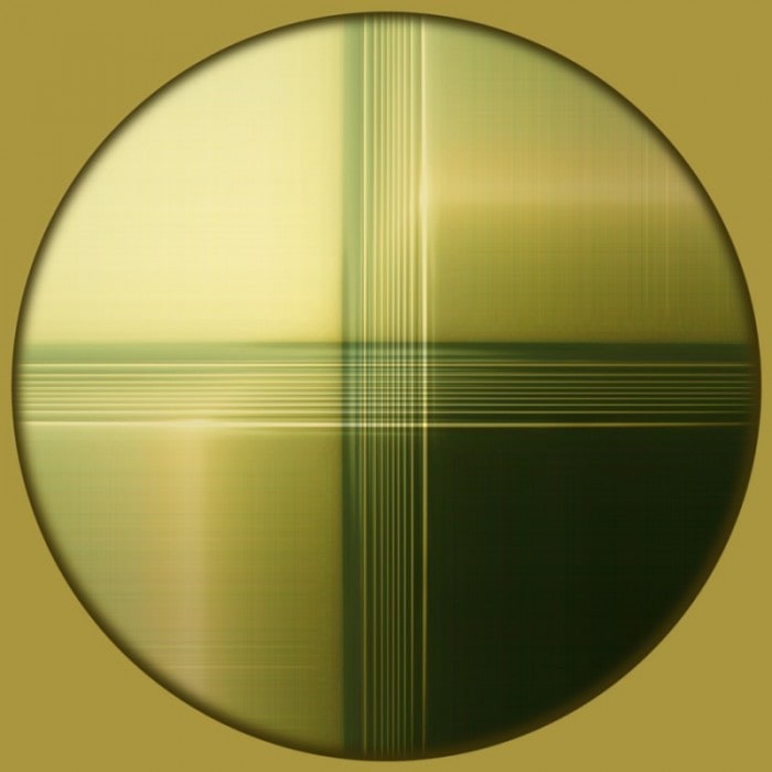 Digital Op Art Spring Equinox