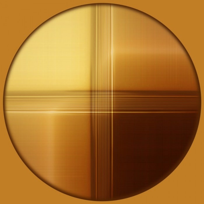 Digital Op Art Summer Solstice