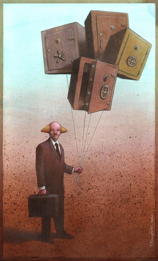 Thought Provoking Satirical Illustrations By Pawel Kuczynski Art
