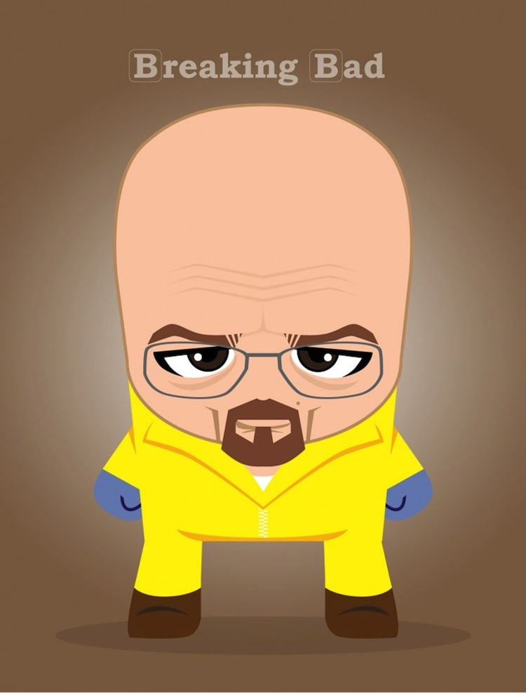 “Big Head” – Hilarious Illustrated Characters From Famous Movies & TV