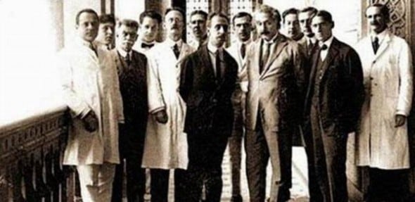 Albert Einstein among other scientists