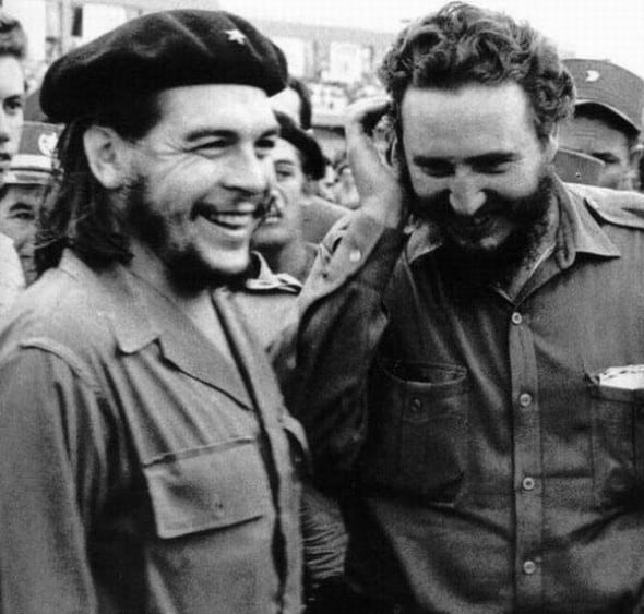 Che Guevara and Fidel Castro