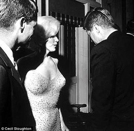 John F. Kennedy and Marilyn Monroe
