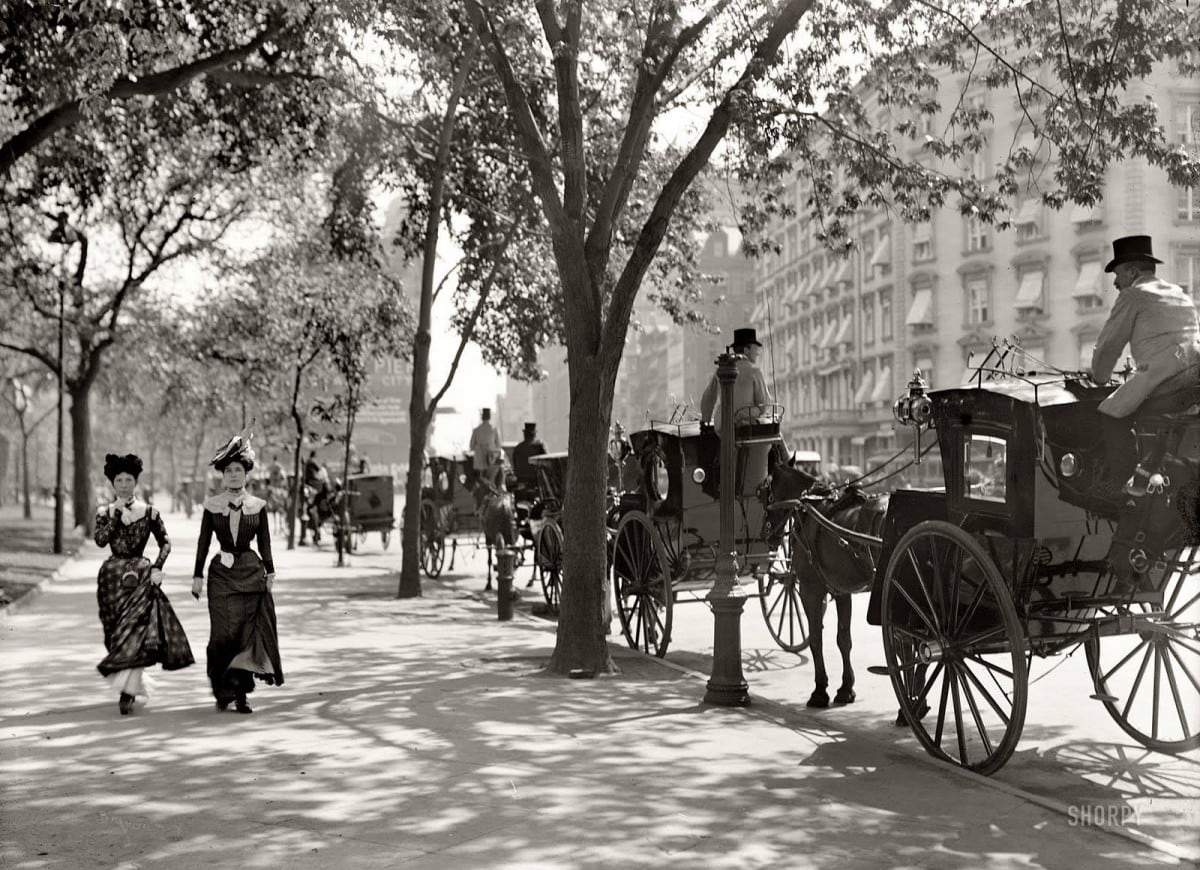 New York in the year 1900