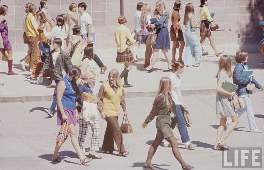 Amazing Photos Reveal What High School Students’ Fashion Looked Like Back In 1969 -retro, history, fashion photography Amazing Photos Reveal What High School Students’ Fashion Looked Like Back In 1969 -retro, history, fashion photography