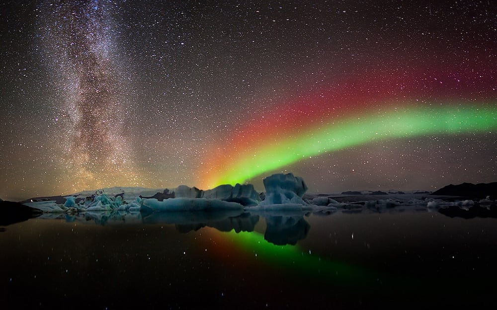 Northern Lights - Aurora Borealis As Seen From Iceland | FREEYORK