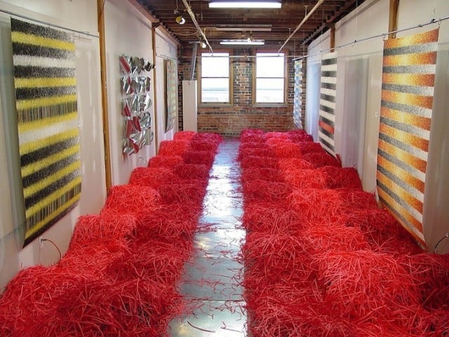 Colorful-Paper-Installations-by-Travis-Rice_5-640x480