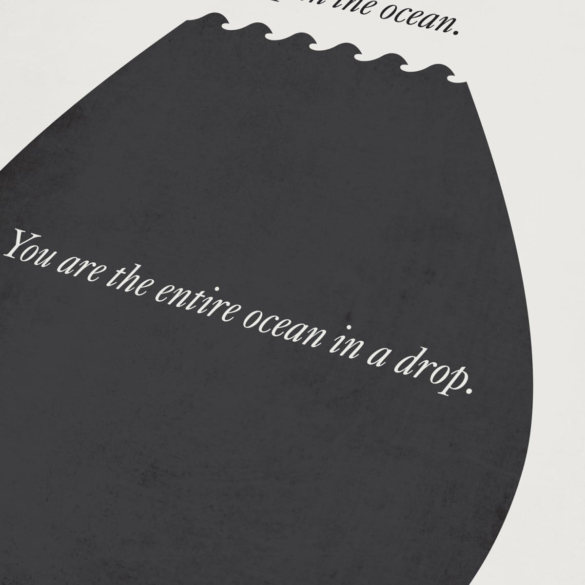 Minimalist Poster Quote