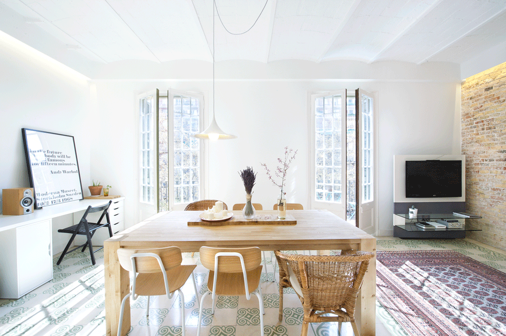 Excellent renovation performed with low budget The Flat in Barcelona - HomeWorldDesign (17)