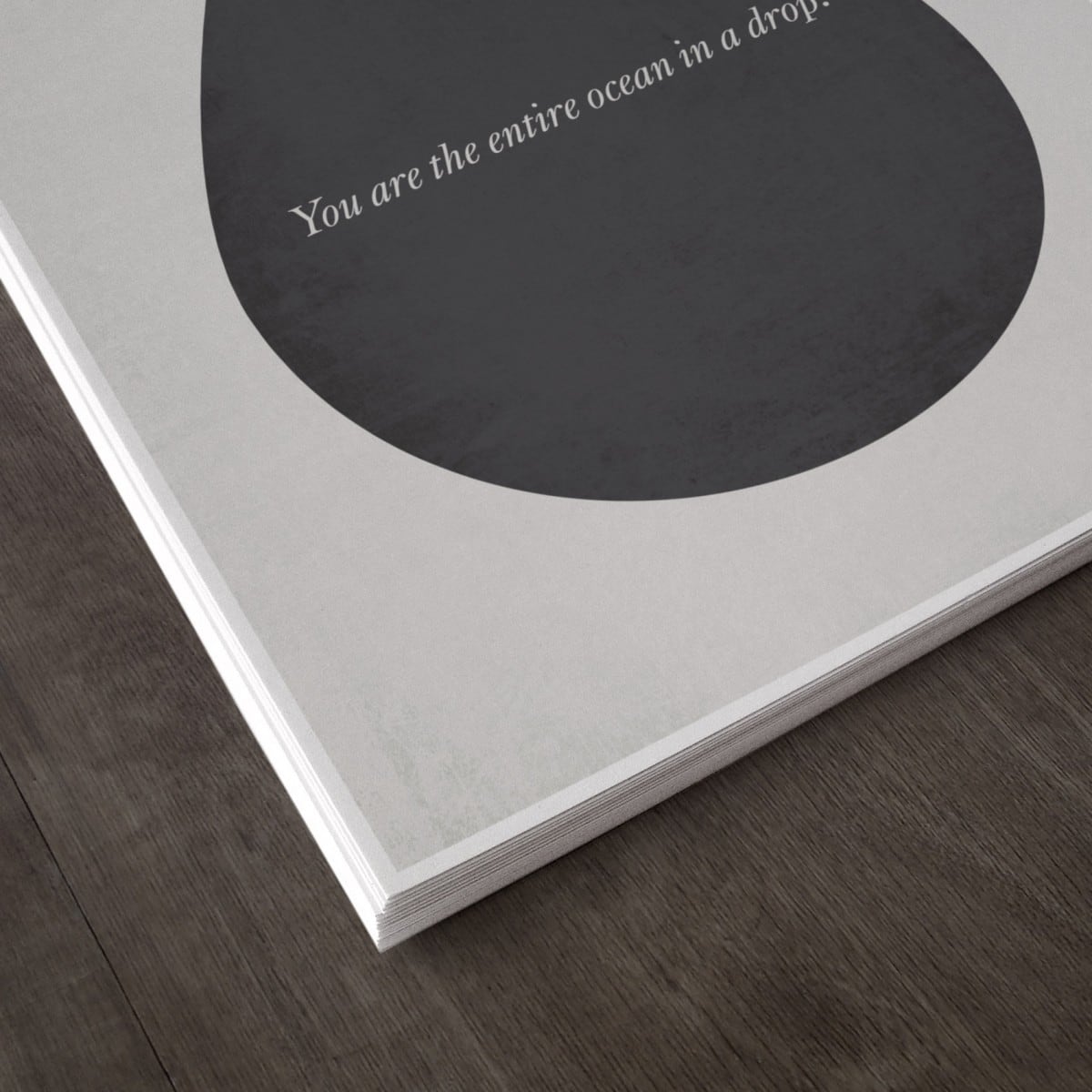 Minimalist Poster Quote