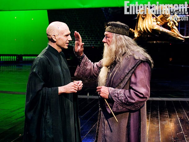 Fiennes and Gambon, Harry Potter and the Order of the Phoenix (2007) Image Credit: Murray Close
