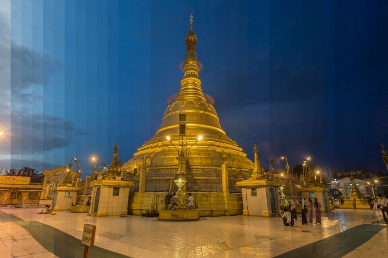 Time Sliced: Day To Night Transition Of Iconic Buildings In One Photo -travel, time, photography, city Time Sliced: Day To Night Transition Of Iconic Buildings In One Photo -travel, time, photography, city