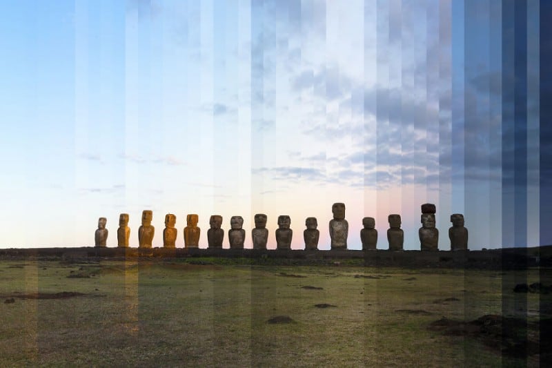 Time Sliced: Day To Night Transition Of Iconic Buildings In One Photo -travel, time, photography, city Time Sliced: Day To Night Transition Of Iconic Buildings In One Photo -travel, time, photography, city