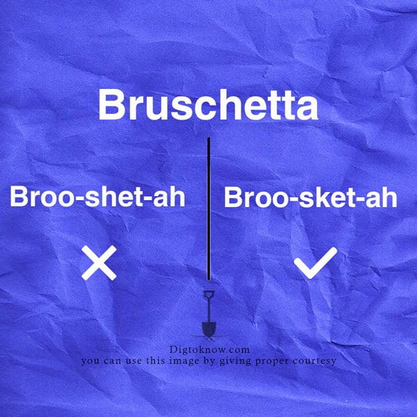 The 15 Most Commonly Mispronounced Food Words Freeyork