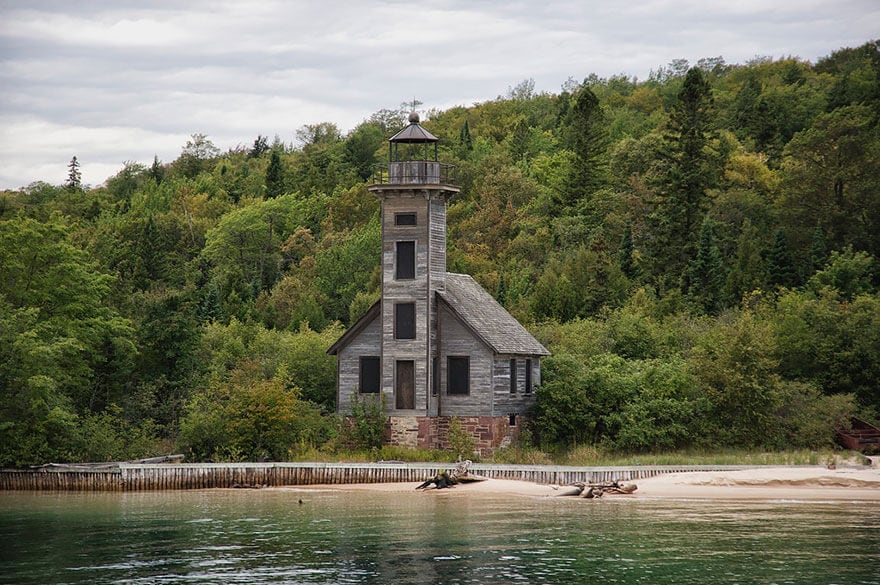 Grand Island East Channel Light House, Michigan