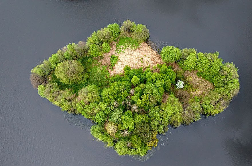 Lake Island, Poland