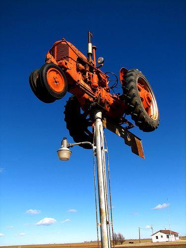 Tractor Weathervane