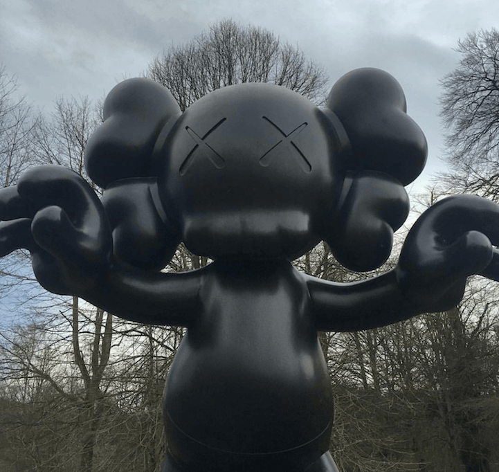 Giant Statues of KAWS' Popular Figures Make Their Debut at Yorkshire