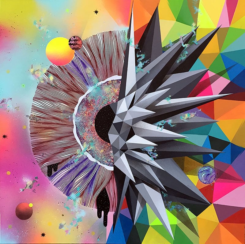 Geometric Paintings By Okuda San Miguel | FREEYORK