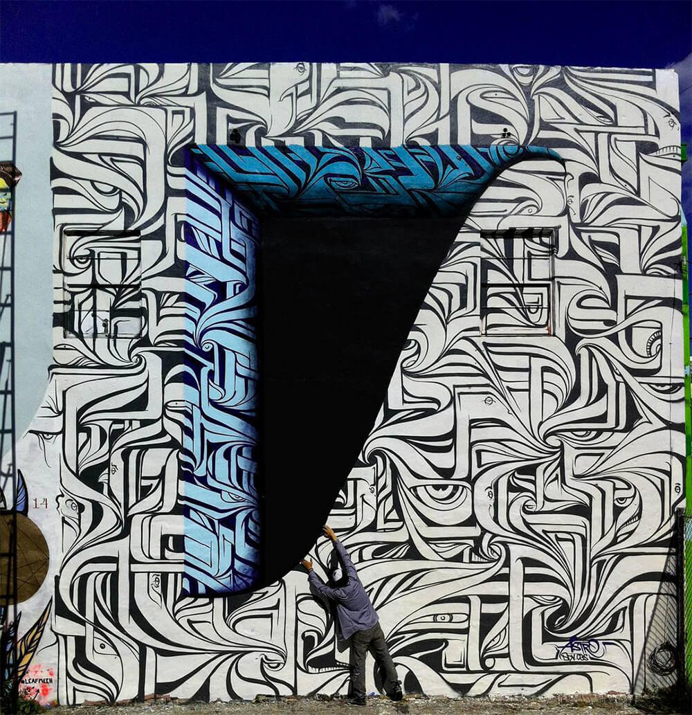 Optical Illusion Murals Turn Buildings into Portal to a Parallel ...
