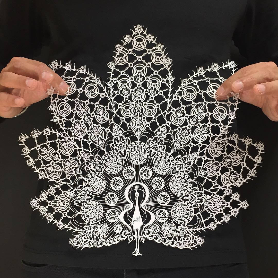 Intricately Delicate Papercut Designs by RIU FREEYORK