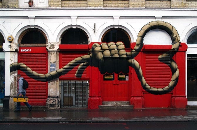 Street art by Shok Oner Street art by Shok Oner -street-artist, london