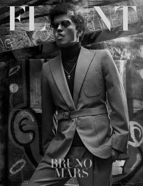 Bruno Mars Covers Flaunt Magazine Bruno Mars Covers Flaunt Magazine -photo session, black and white