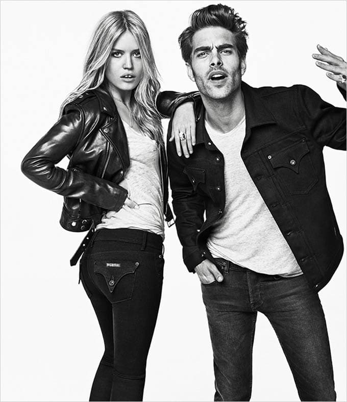 Georgia May Jagger And Jon Kortajarena For Hudson Jeans | FREEYORK