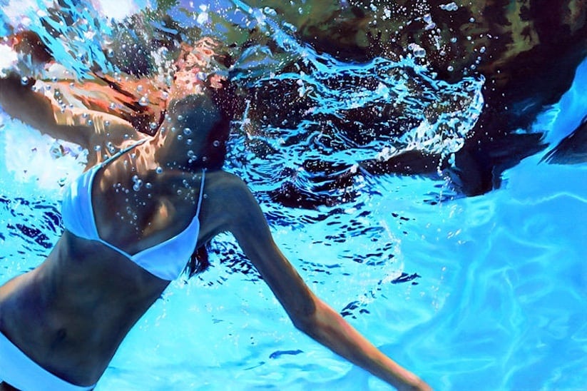 The Water Series Oil Paintings Of Underwater Scenes By Matt
