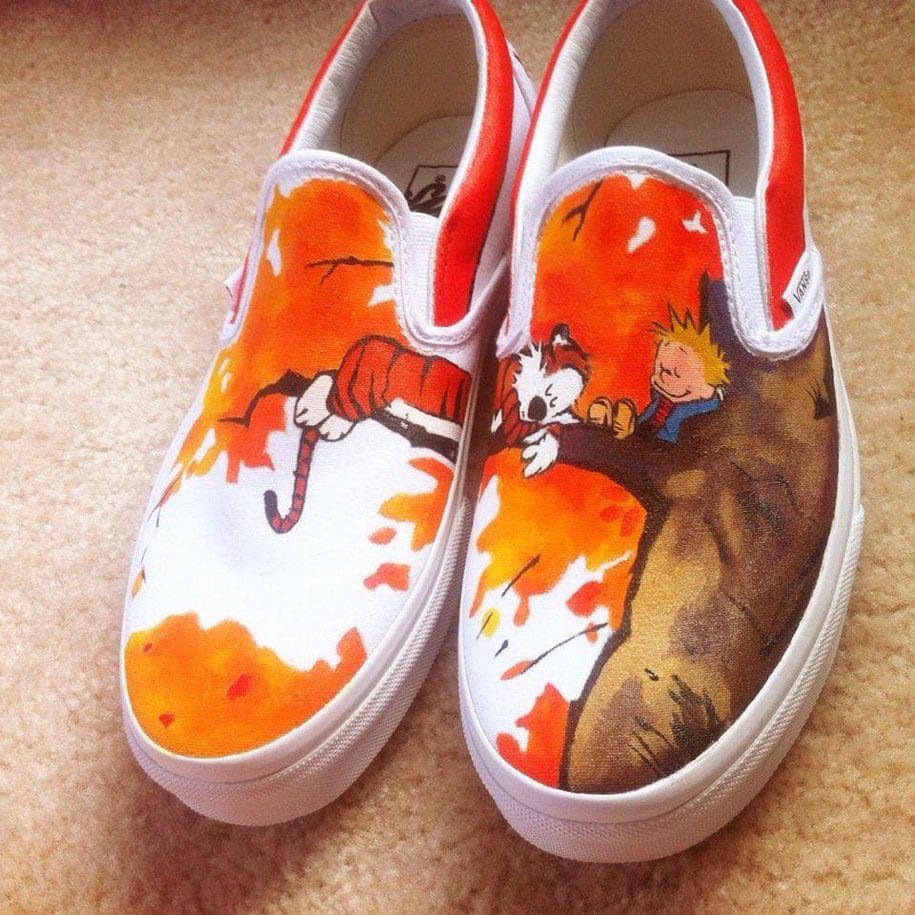 Artist Hand-Paints Shoes With Pop Culture Designs | FREEYORK