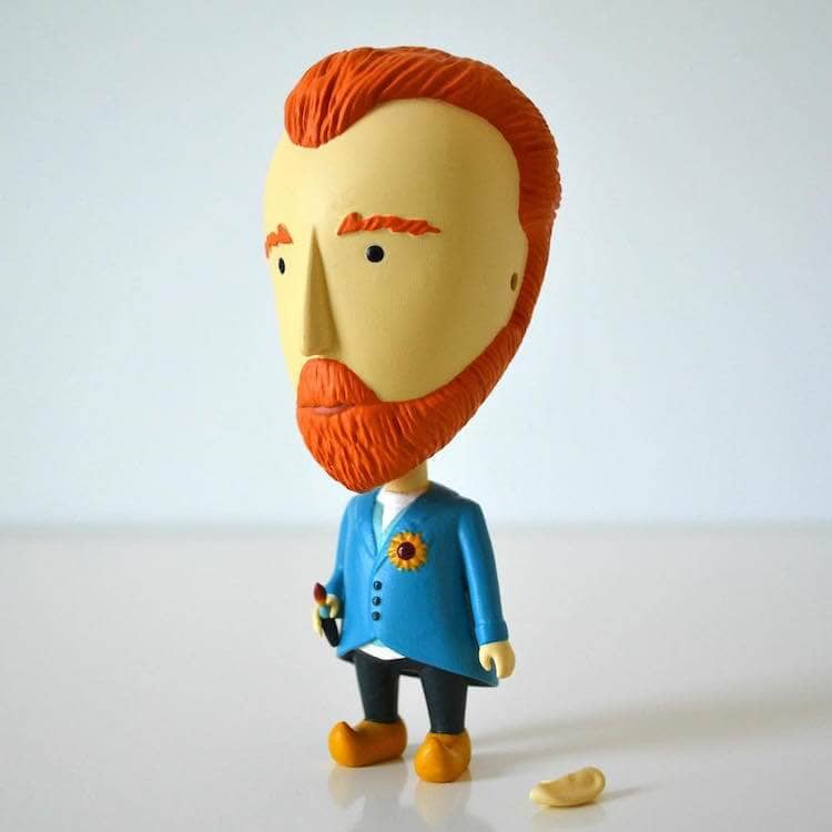 vincent van gogh figurine