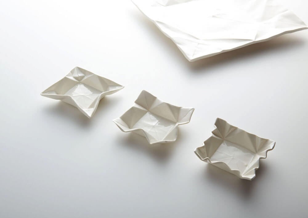 Download Moij Design Creates Ceramic Plates That Looks Like Origami | FREEYORK