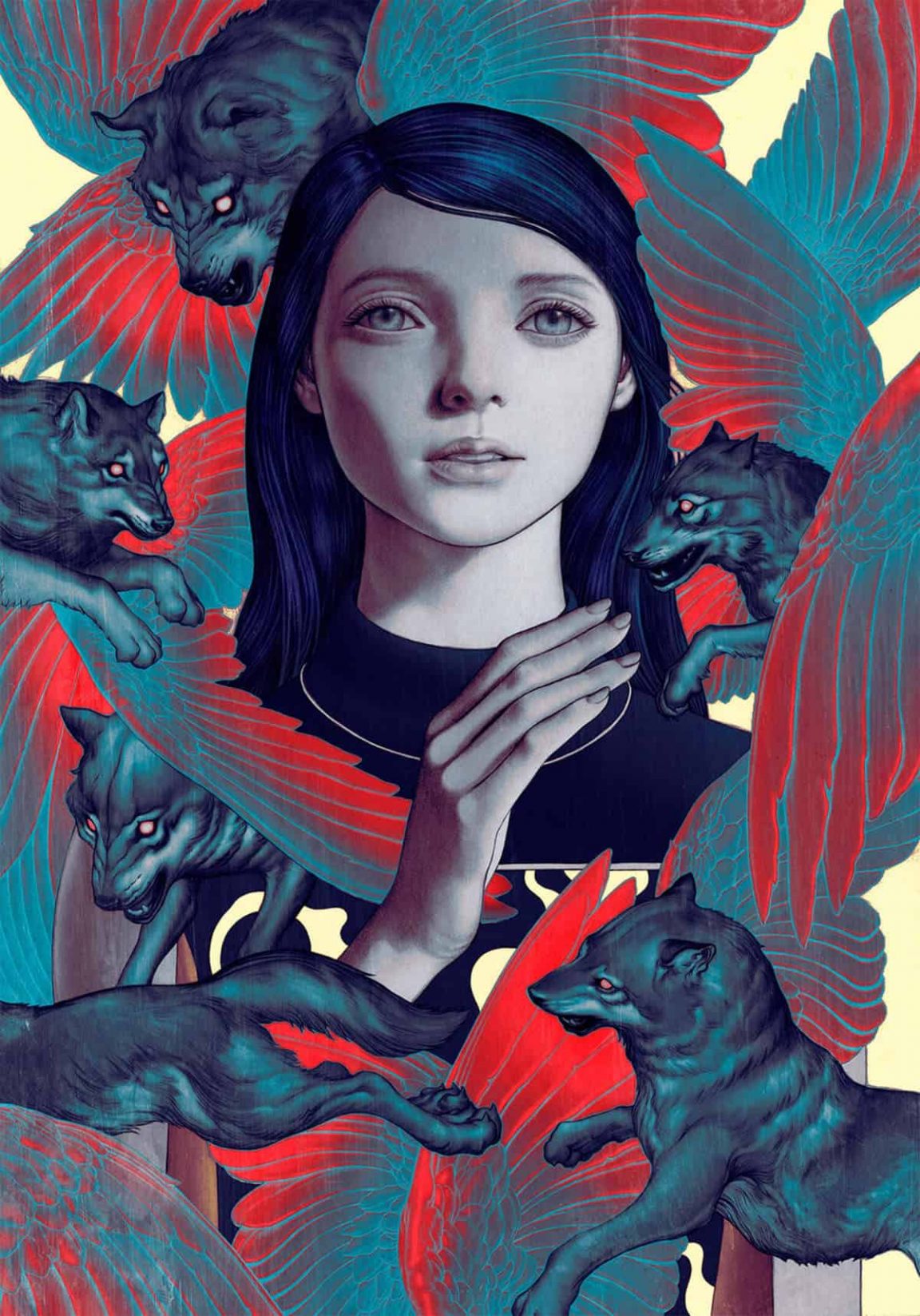 Mind-Melting Artwork by James Jean Mind-Melting Artwork by James Jean -paintings, illustrations