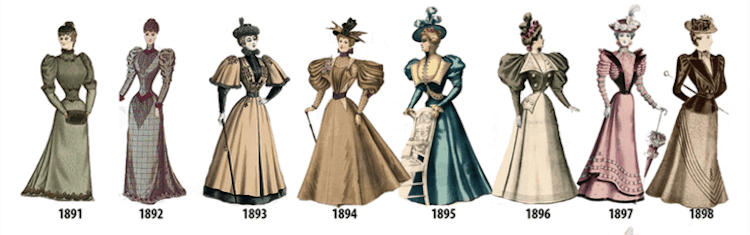This Illustrated Timeline Shows Evolution Of Women s Fashion FREEYORK This Illustrated Timeline Shows Evolution Of Women s Fashion FREEYORK