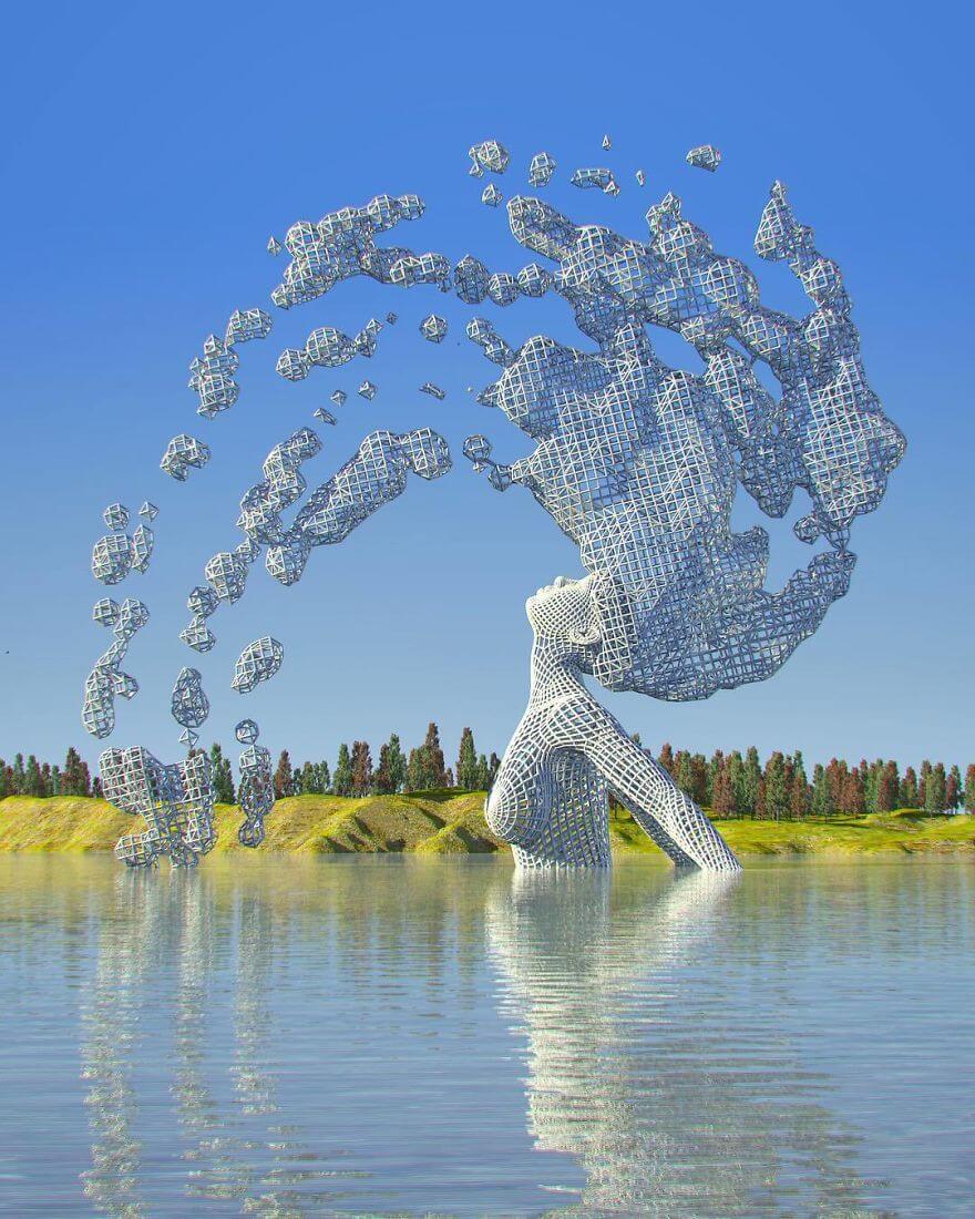 Extraordinary Digital Sculptures By Chad Knight FREEYORK