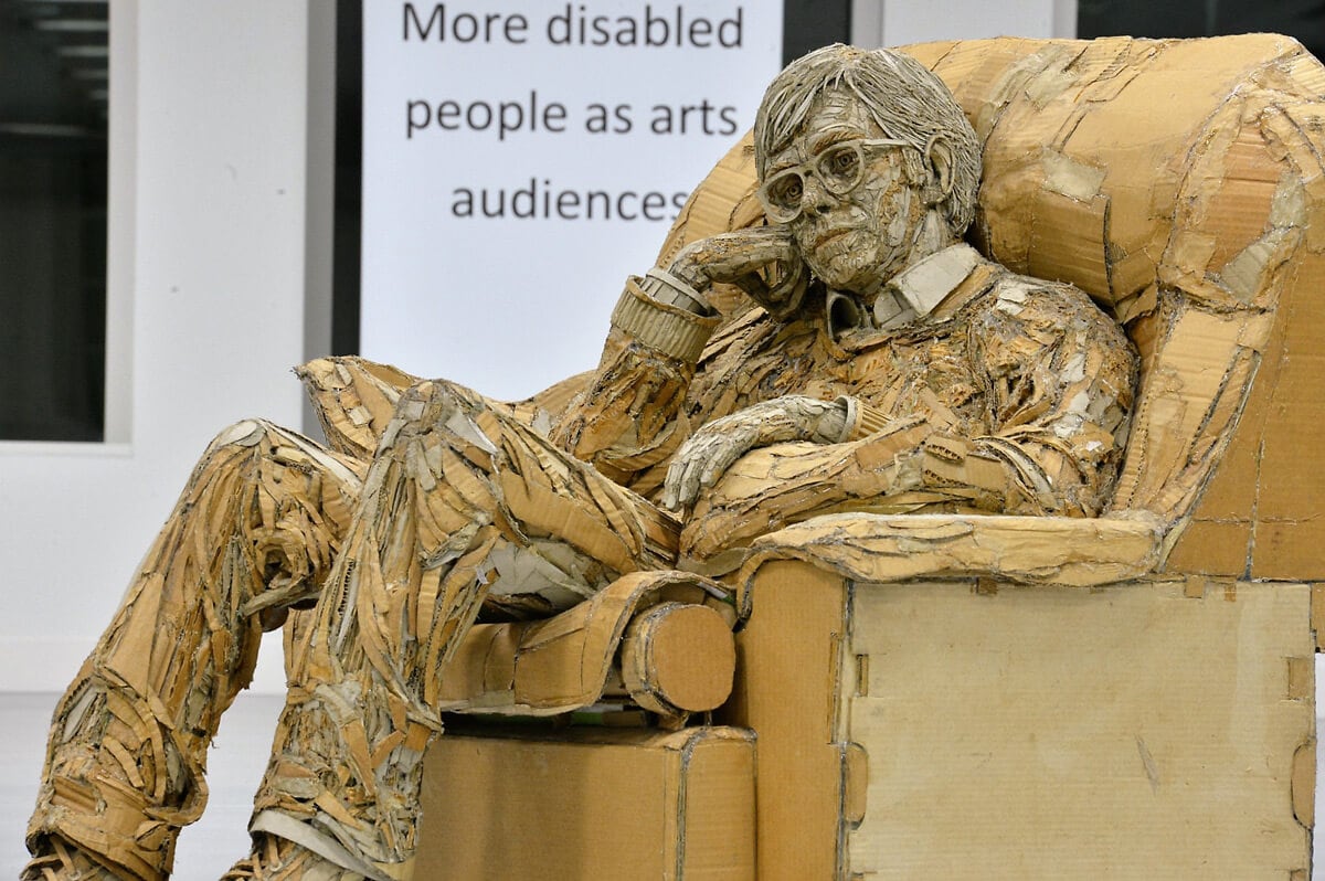Giant Sculptures Created From Recycled Cardboard by James Lake FREEYORK
