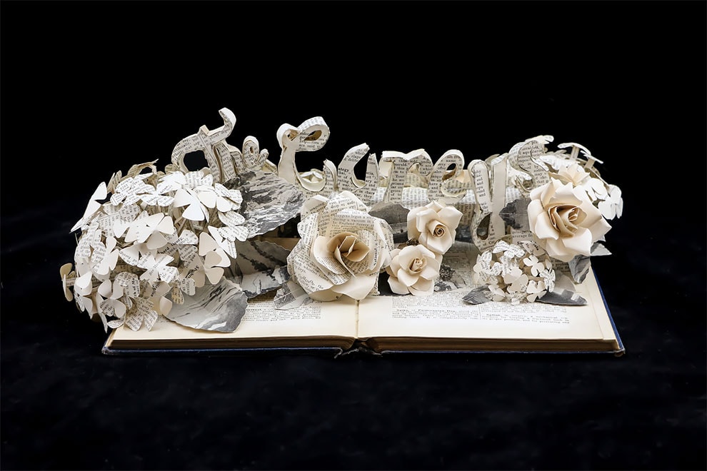 with mushrooms made things Only Paper Hannigan Sculptures Intricate Creates Jamie