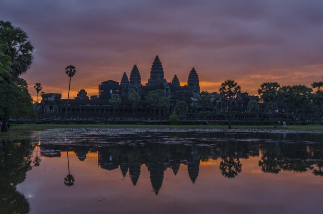 Sunrise at Angkor Wat